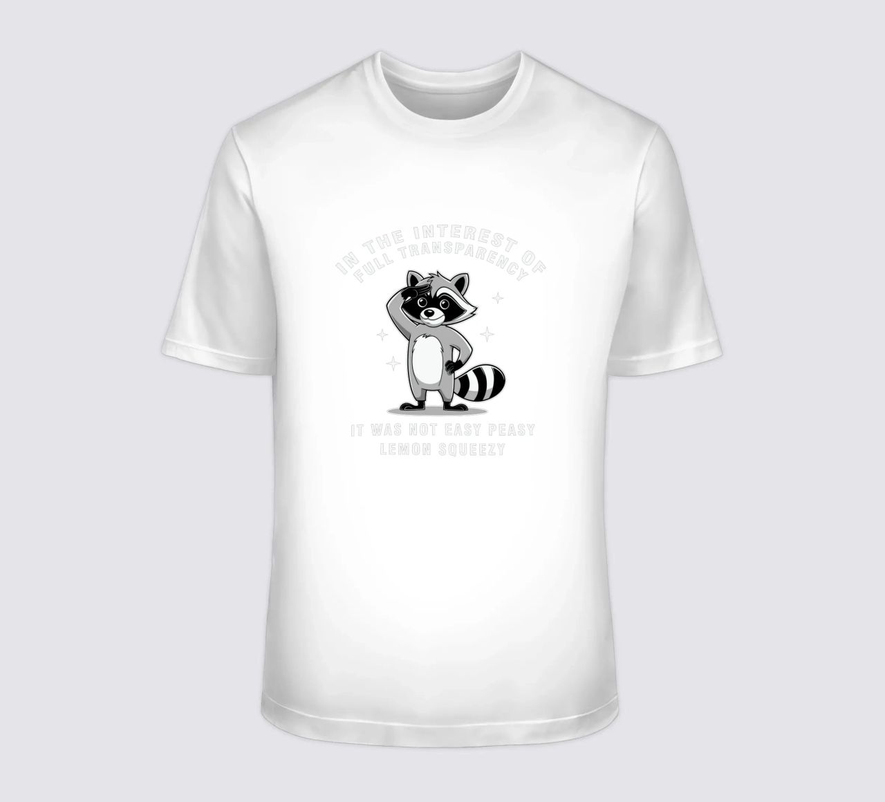 In the interest of full transparency t-shirt da edsonramosart