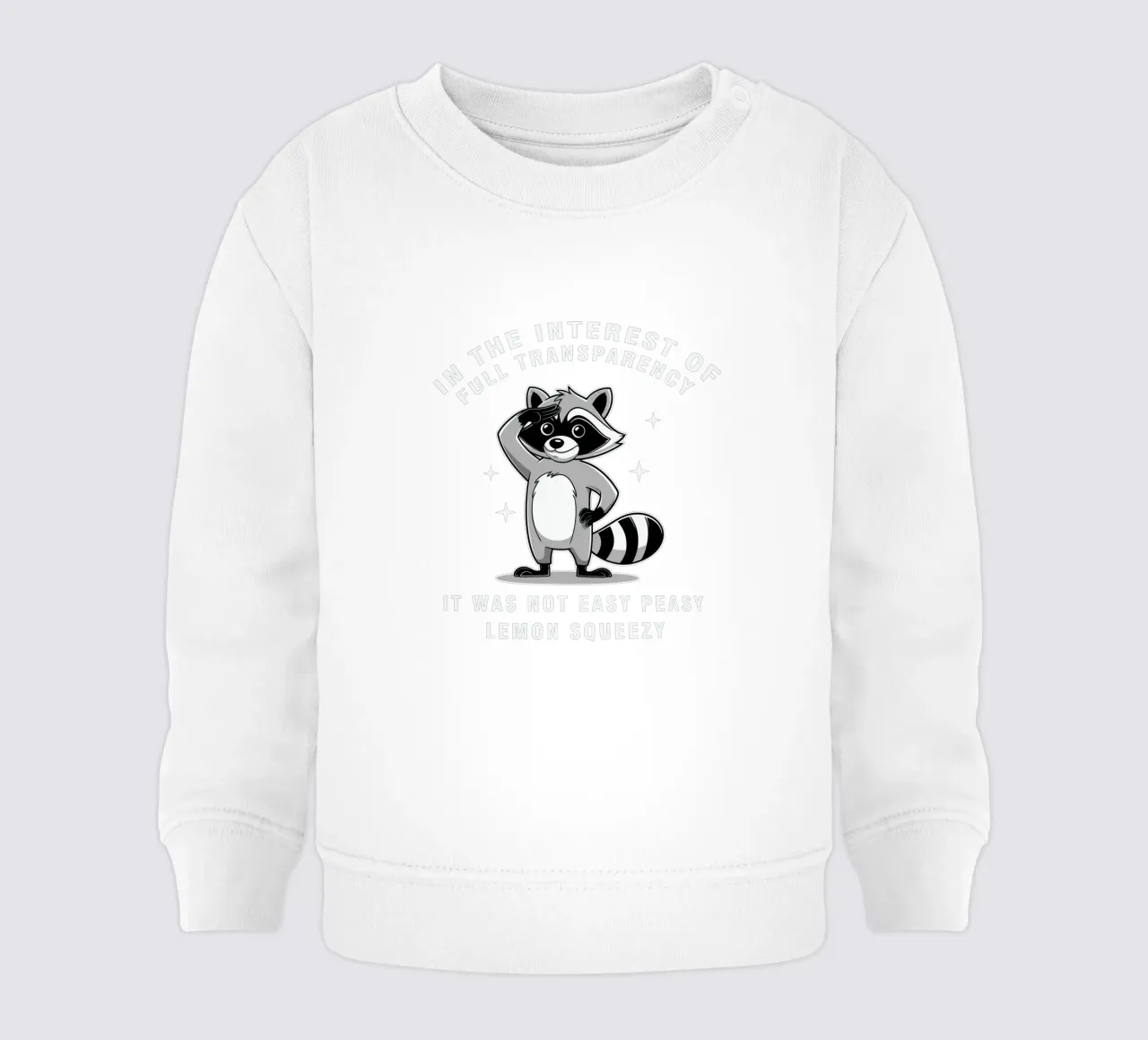 In the interest of full transparency sweat pour bébé de edsonramosart