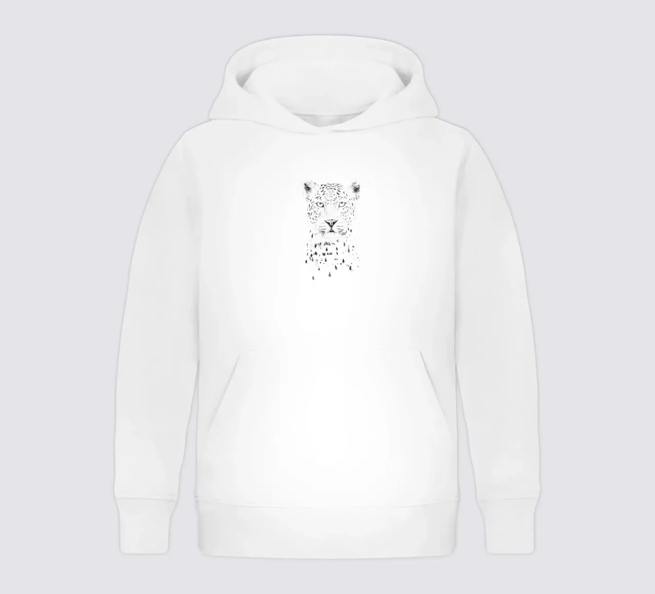 Raining Again felpa bambino con cappuccio da Balazs Solti
