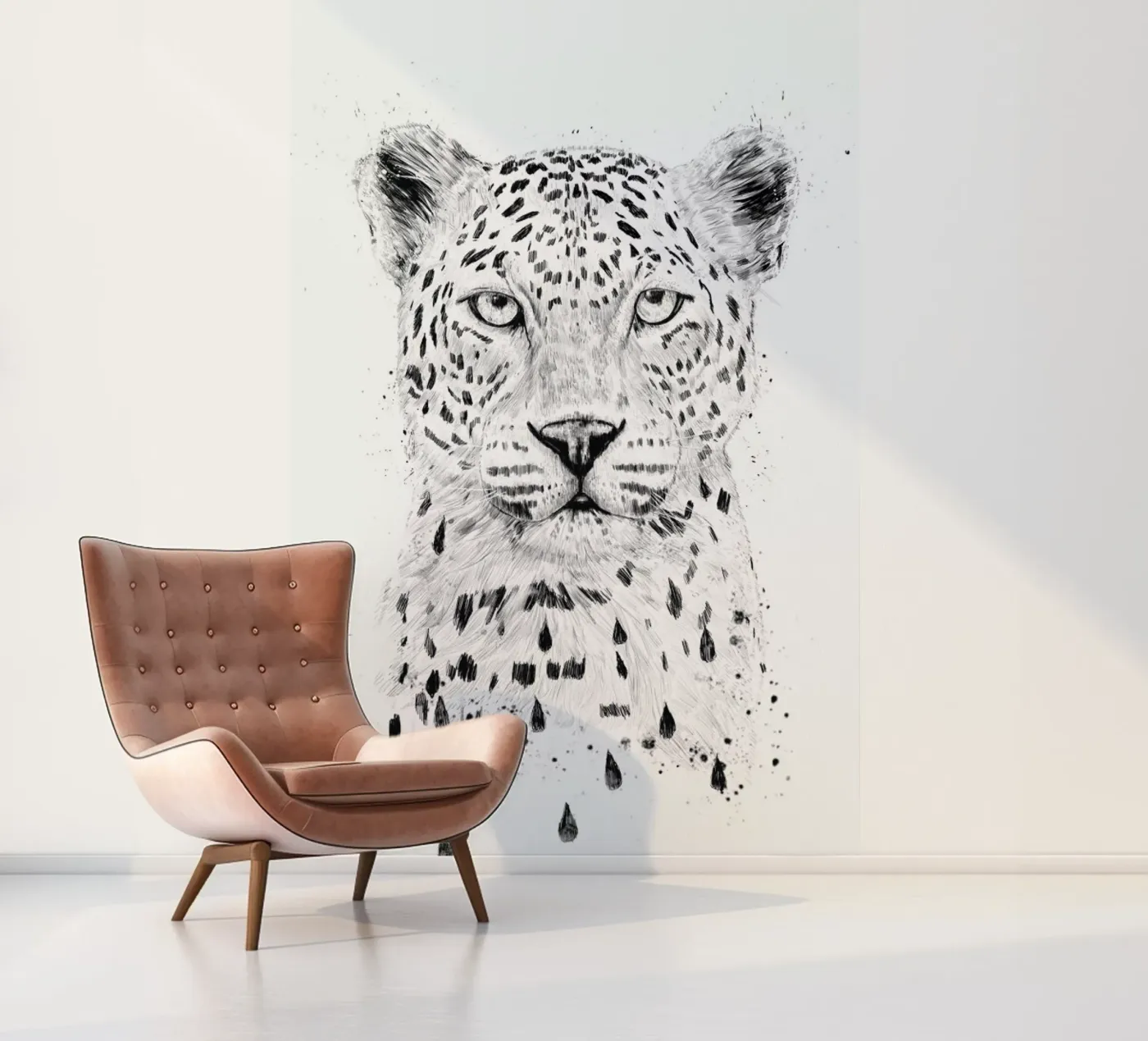 Raining Again fotobehang van Balazs Solti