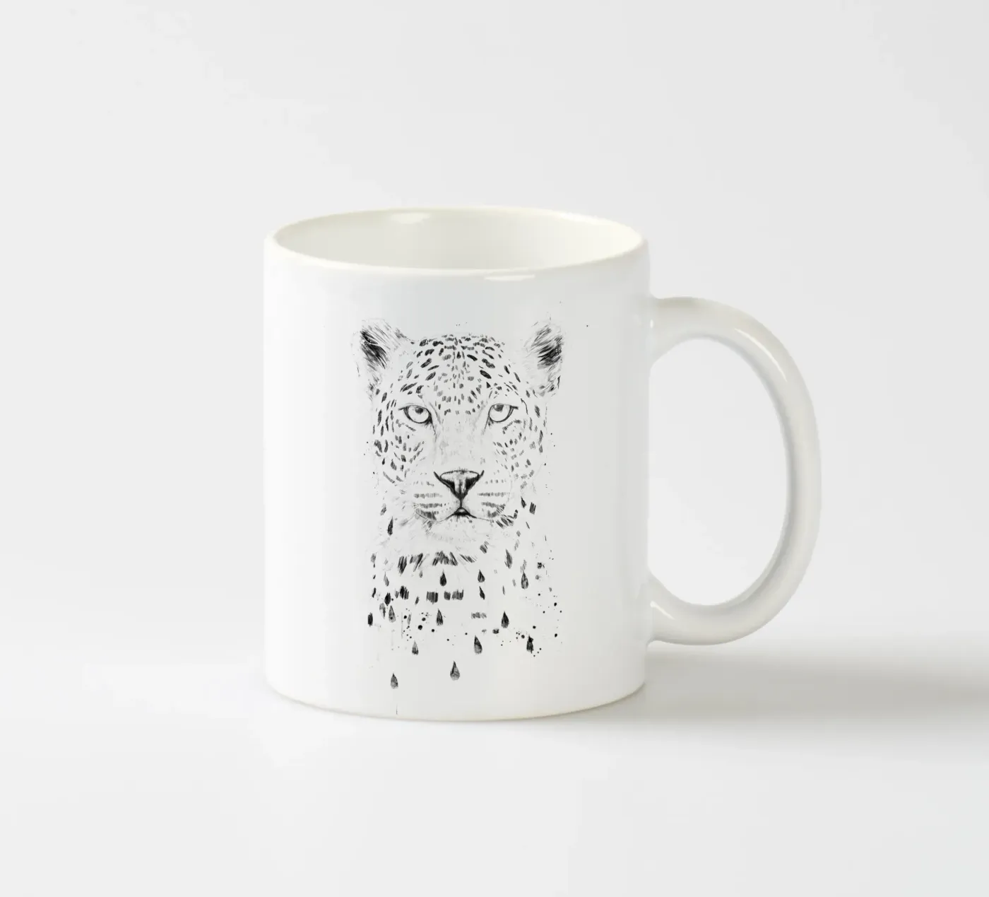 Raining Again tazza in ceramica da Balazs Solti