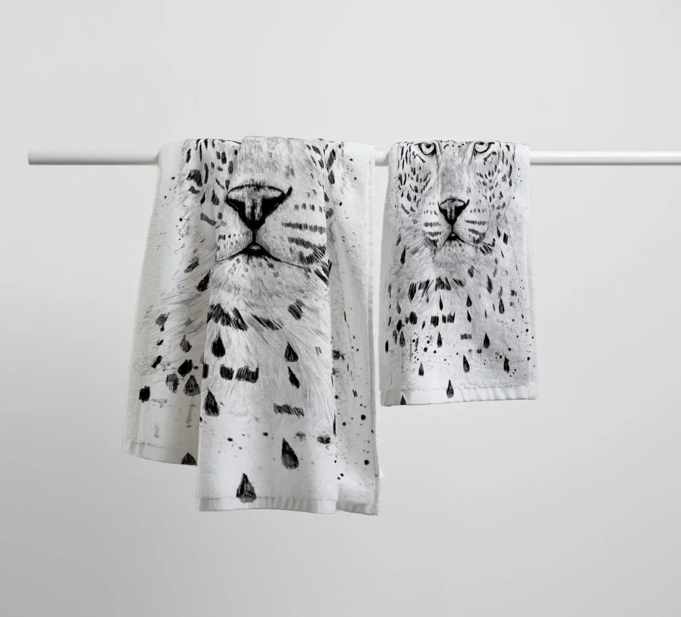 Raining Again badhanddoek van Balazs Solti