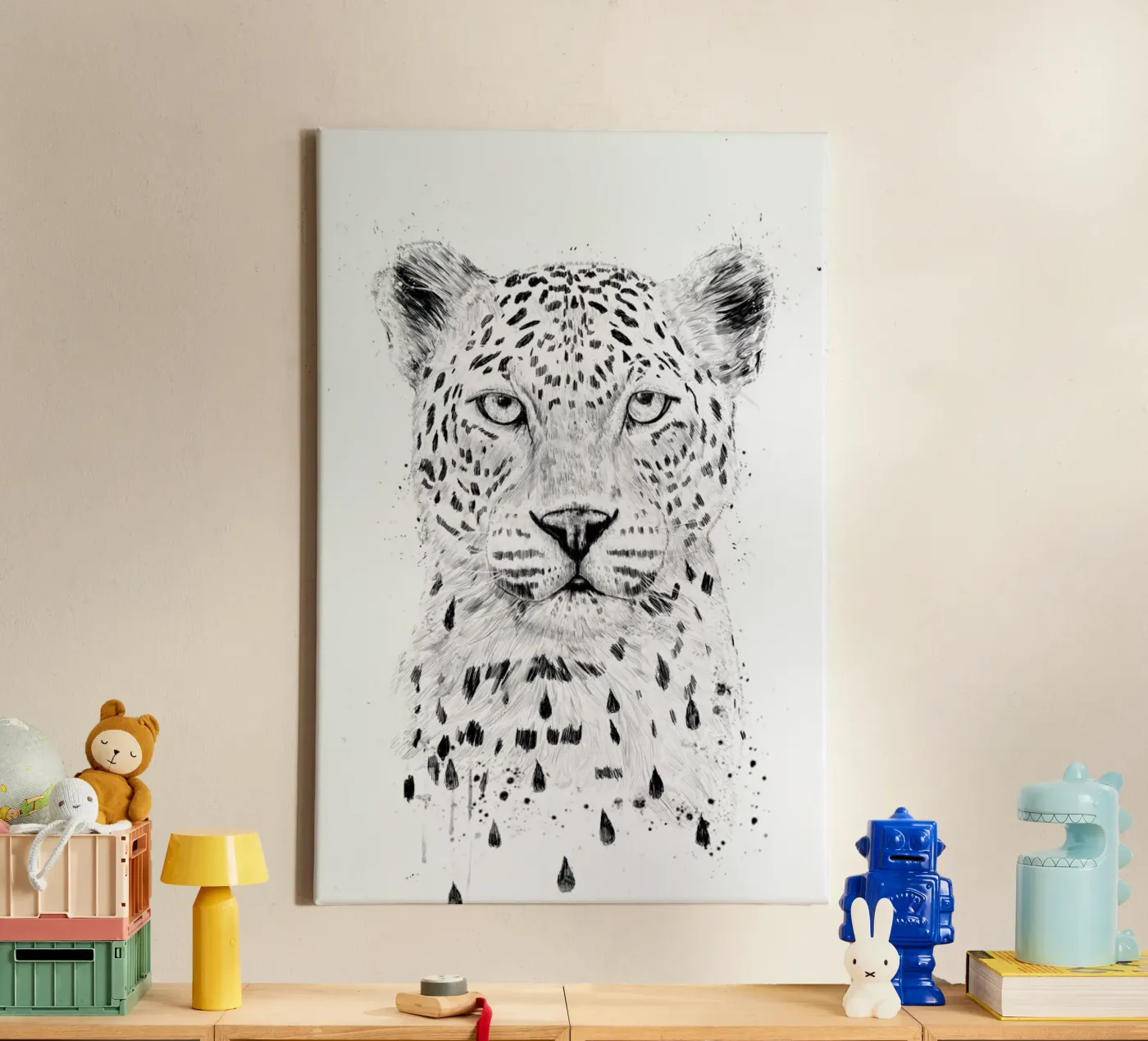 Raining Again tela da Balazs Solti