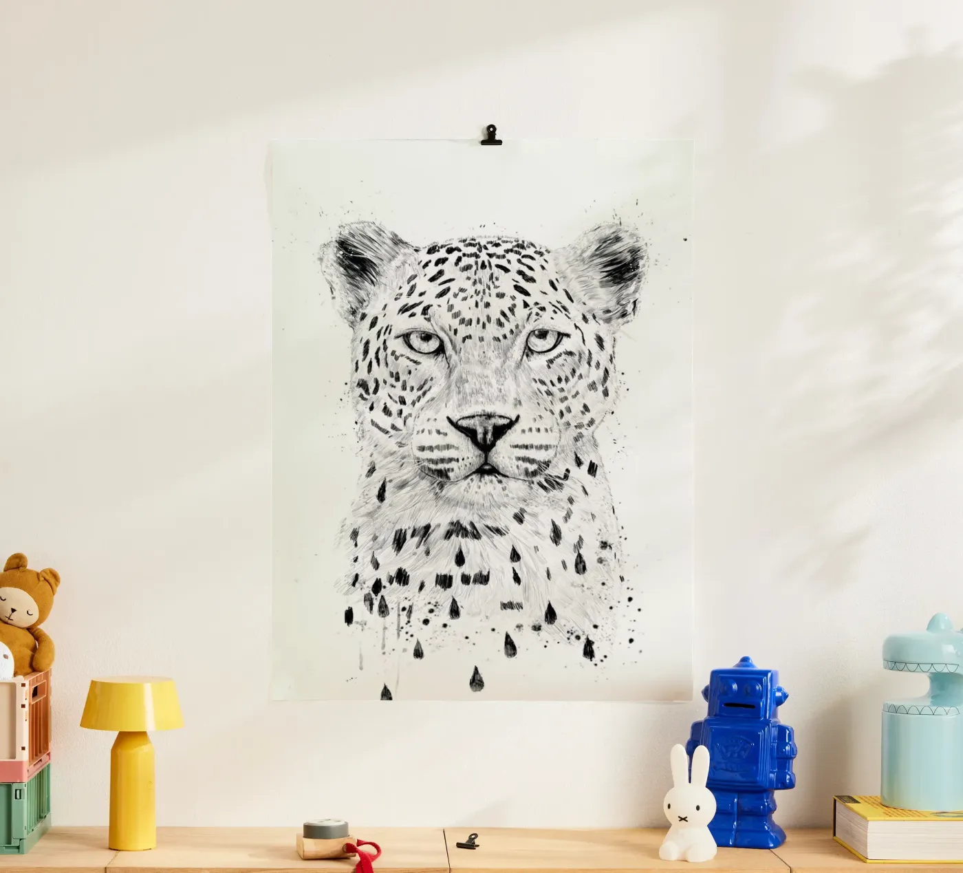 Raining Again poster van Balazs Solti