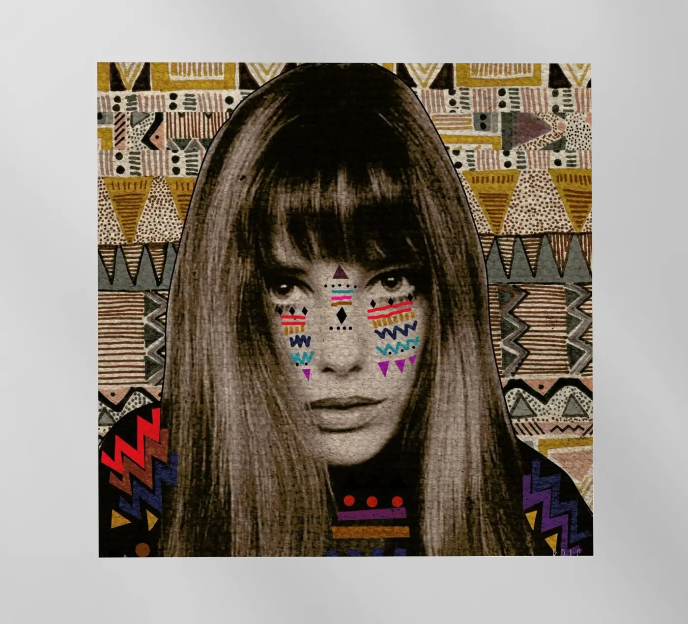 Jane Backlit Folie von Kris Tate