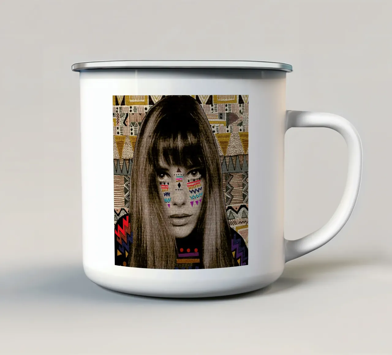 Jane tazza in smalto da Kris Tate