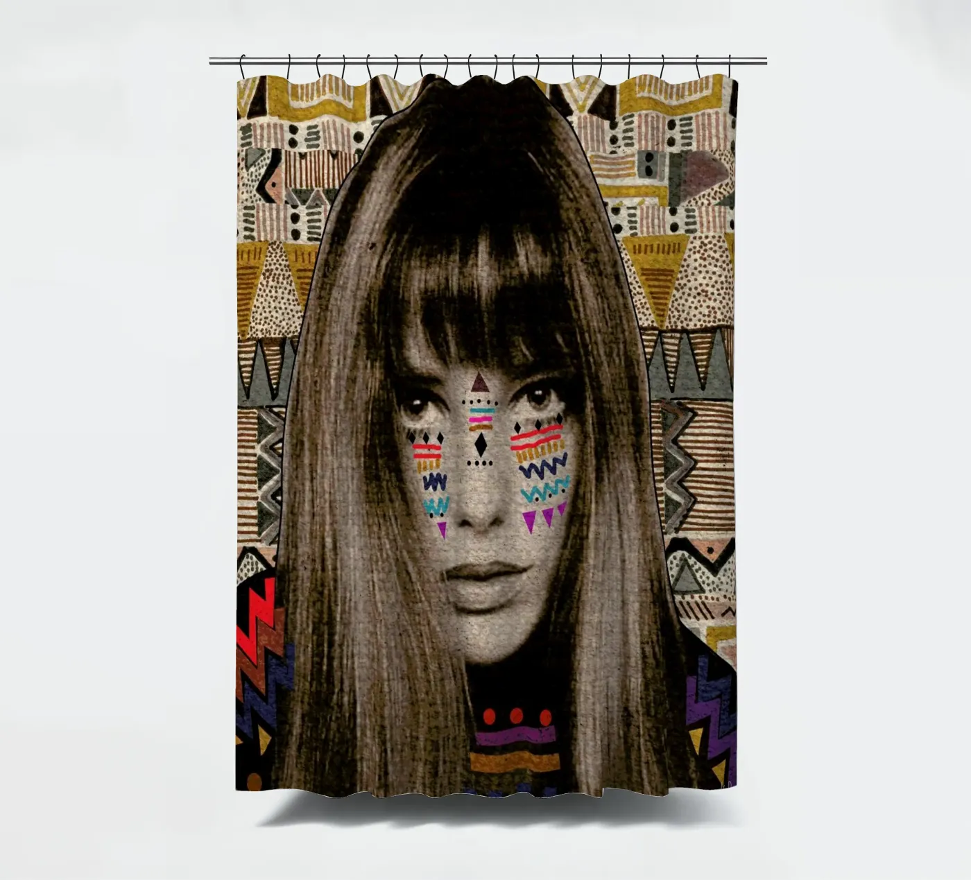 Jane Duschvorhang von Kris Tate