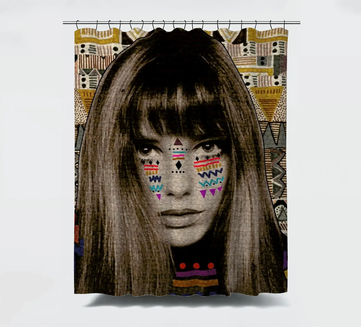 Jane Duschvorhang von Kris Tate