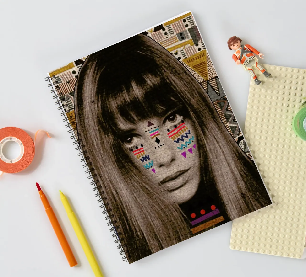 Jane spiral notebook by Kris Tate
