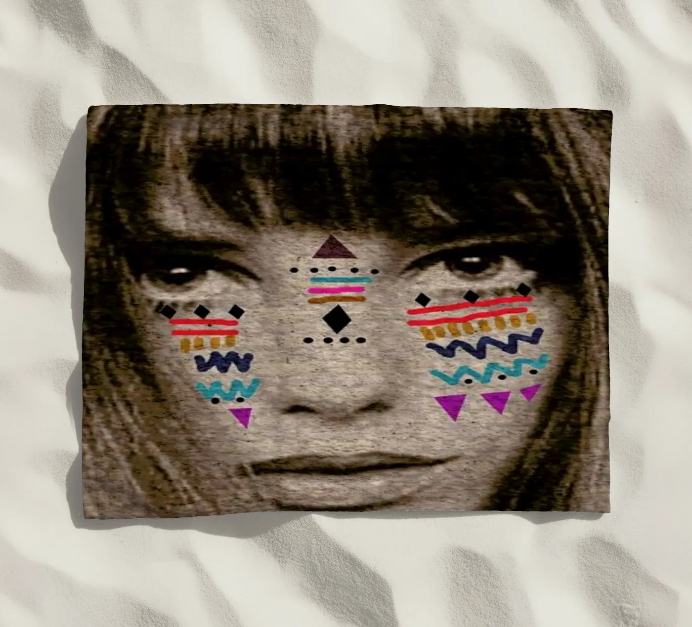 Jane beach towel by Kris Tate
