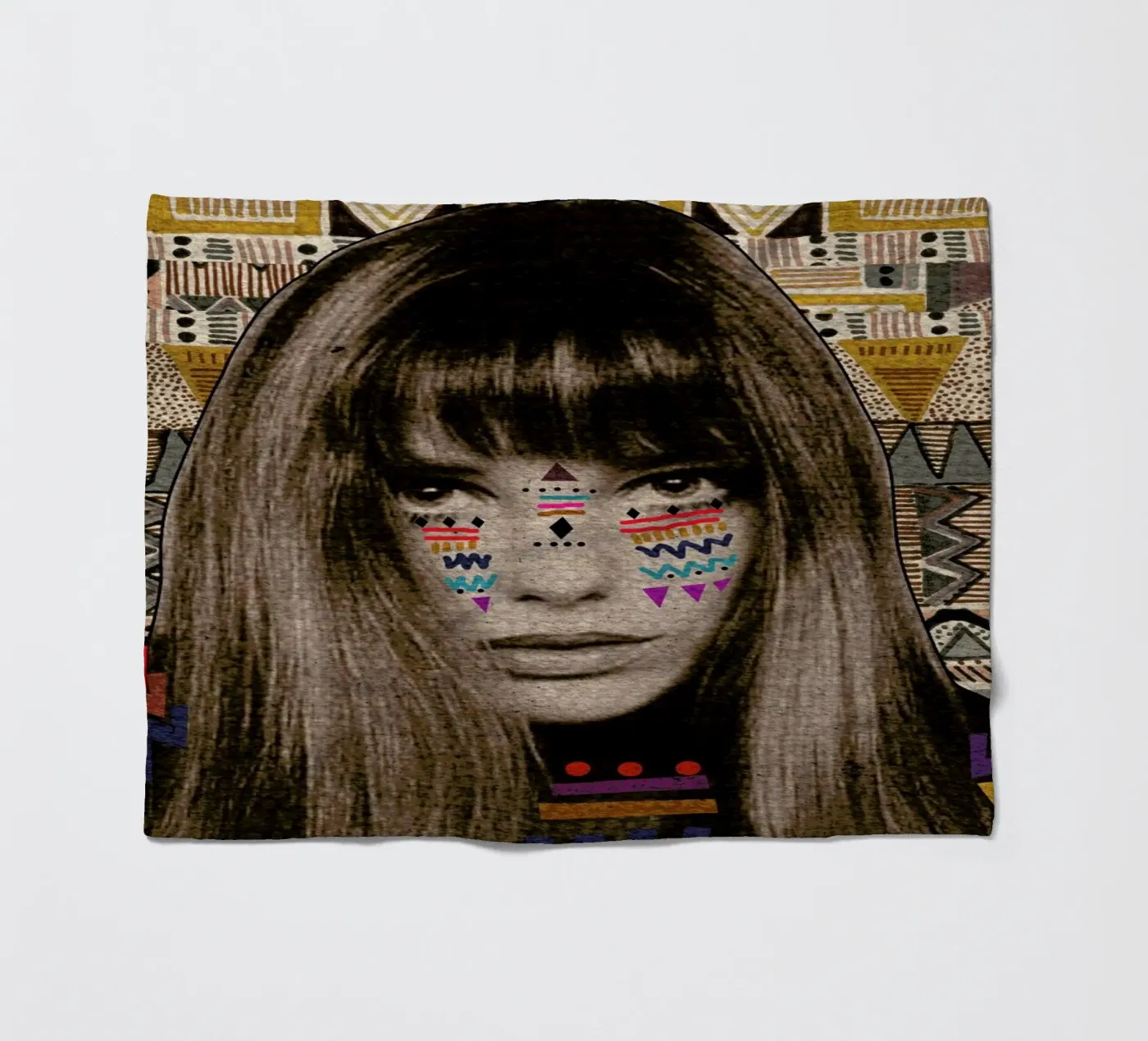 Jane Fleecedecke von Kris Tate