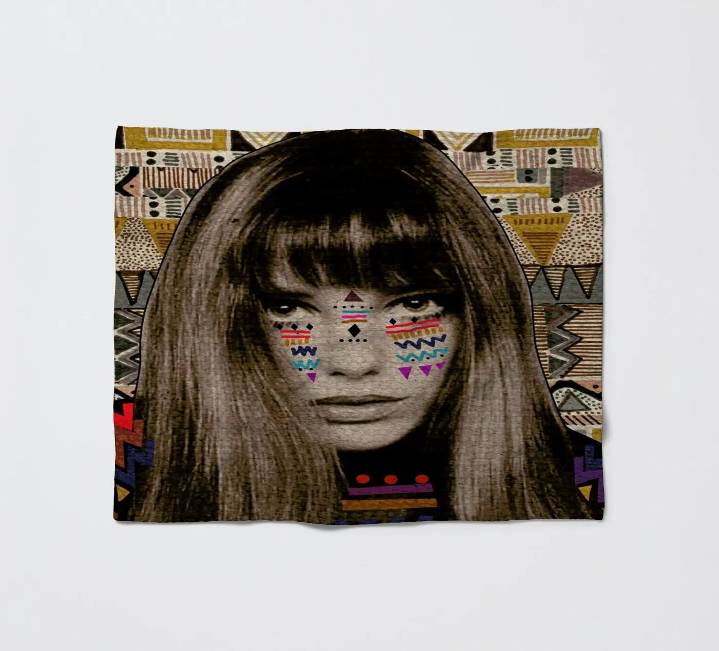 Jane Fleecedecke von Kris Tate