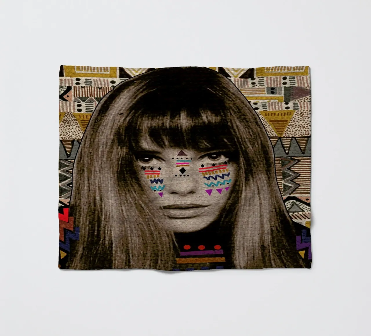 Jane Fleecedecke von Kris Tate