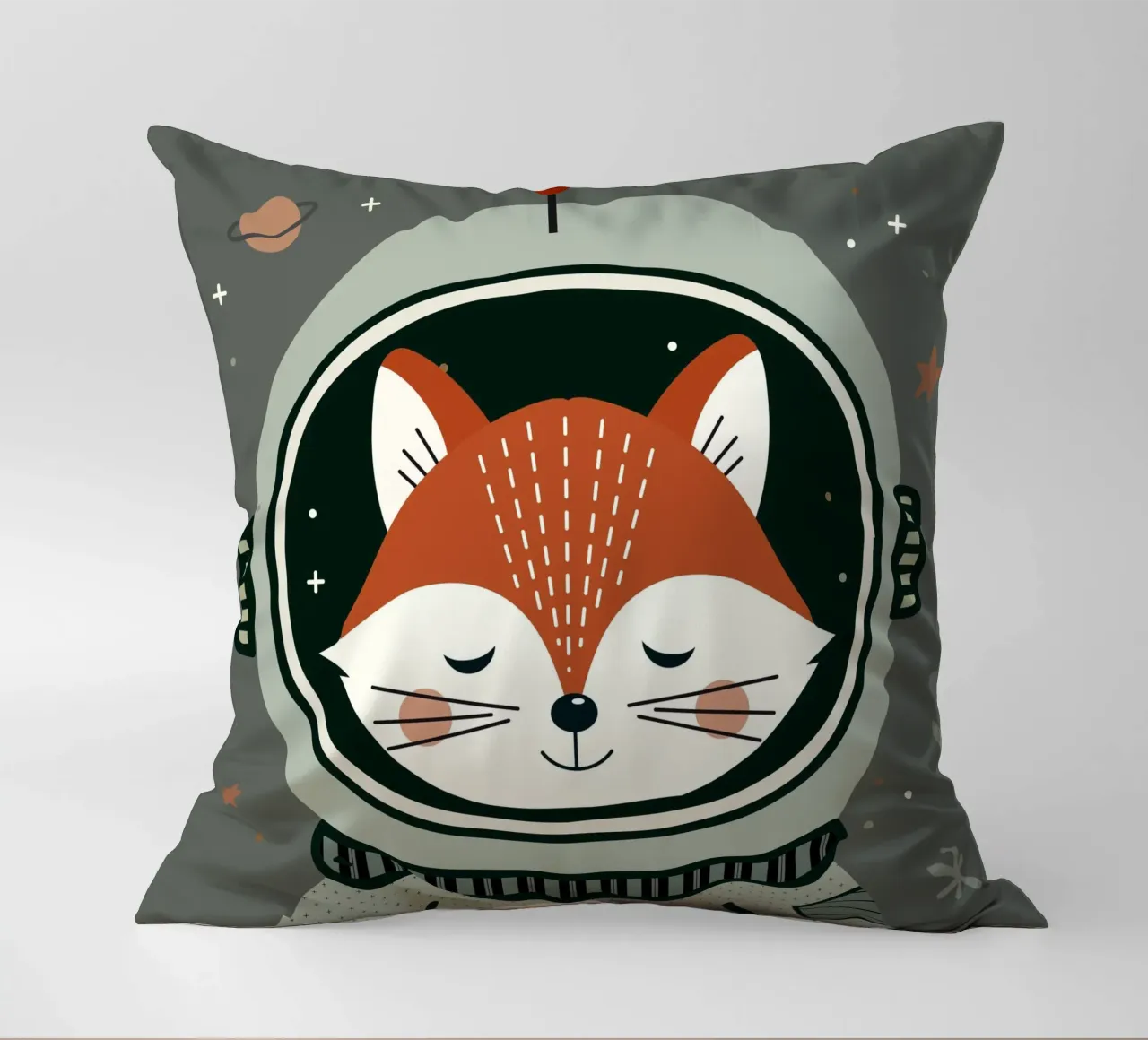 Fuchs Astronaut - Design spaziale per viaggi da sogno cuscino da namosh