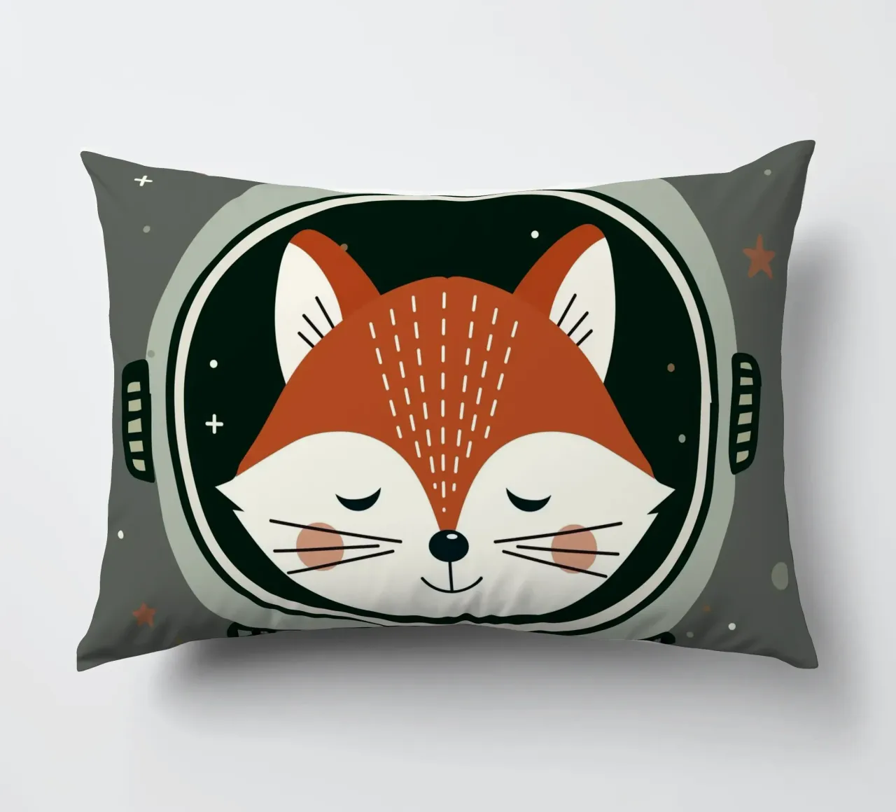 Fuchs Astronaut - Design spaziale per viaggi da sogno cuscino da namosh