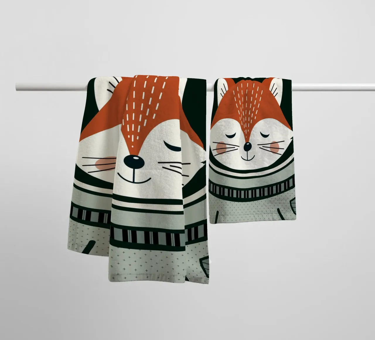 Fuchs Astronaut - Space design for dream journeys towel by namosh
