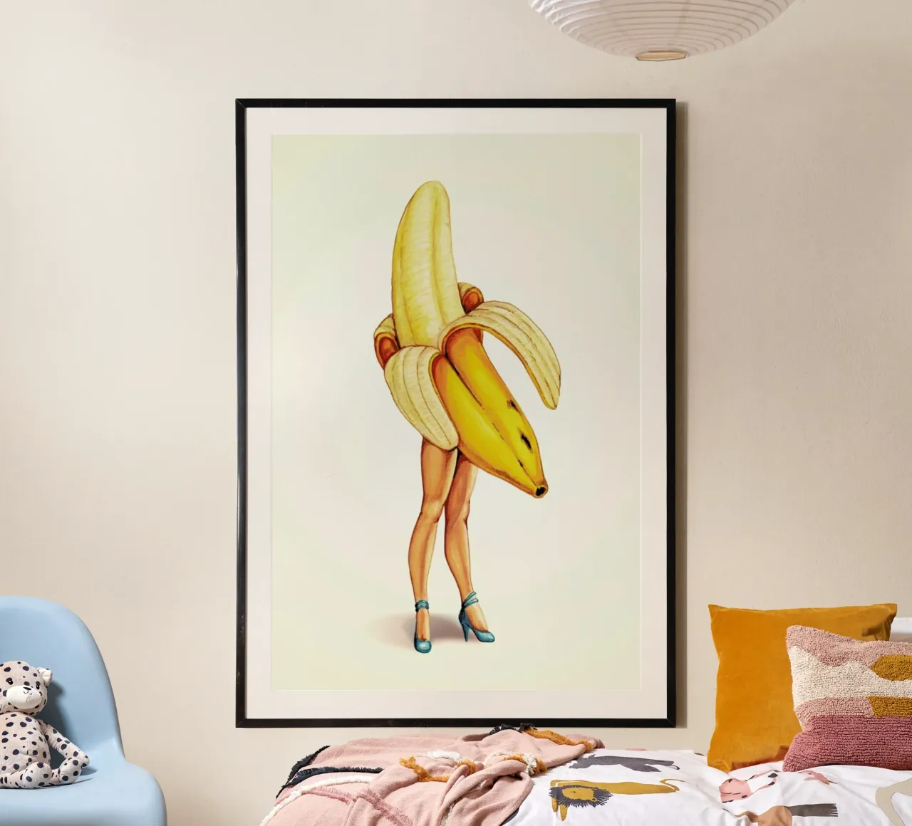 Fruit Stand - Banana carta hahnemühle da Kelly Gilleran