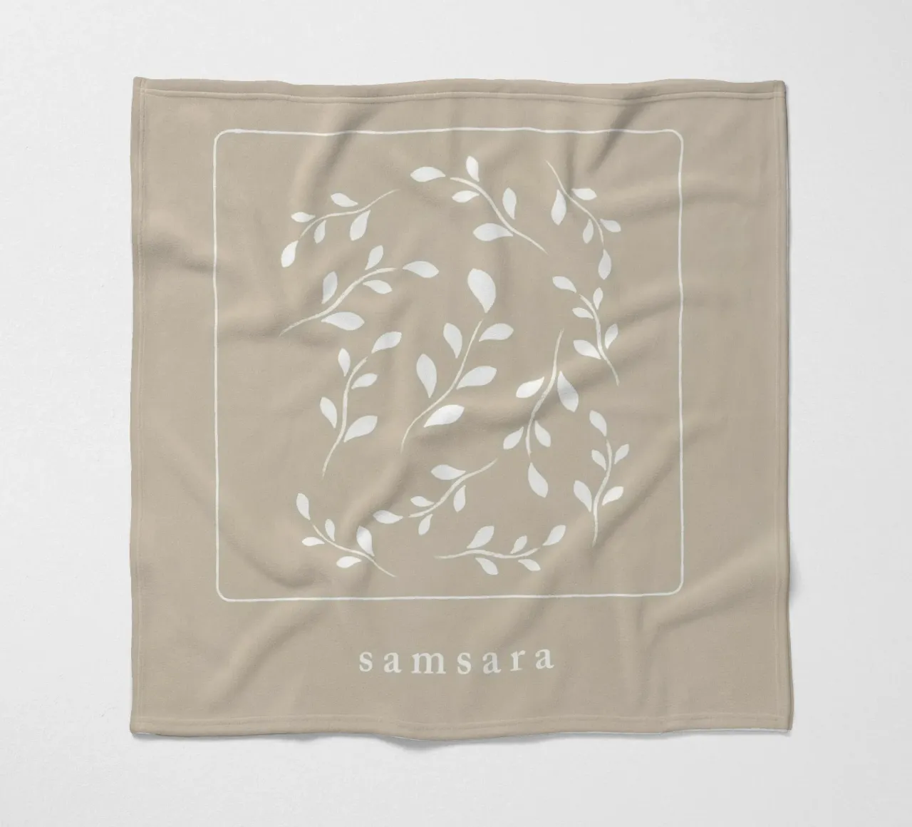 samsara coperta in pile da natural neutral