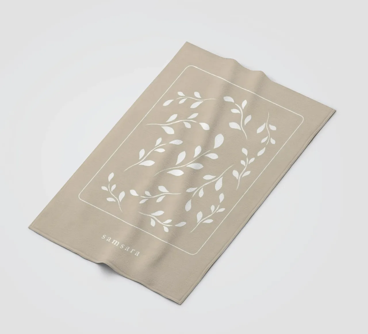 samsara coperta in pile da natural neutral