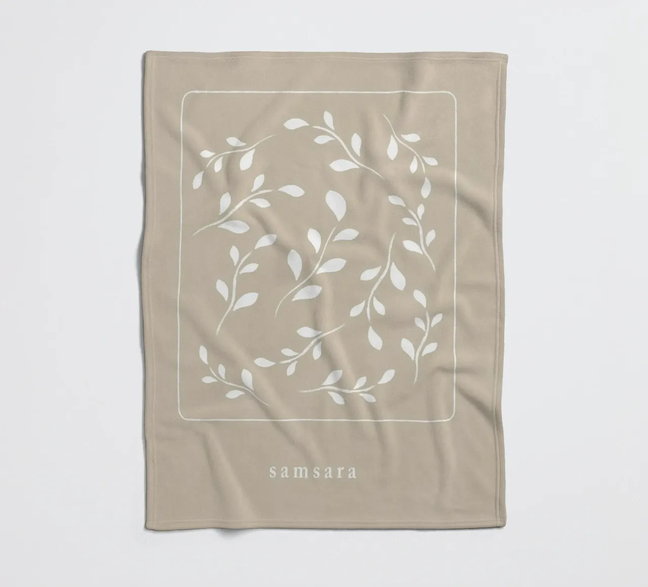 samsara coperta in pile da natural neutral