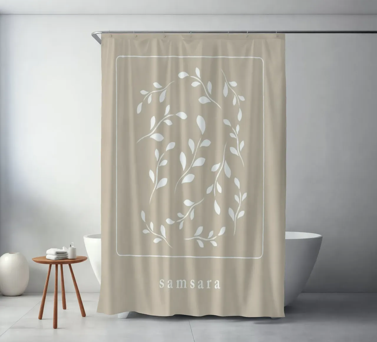 samsara tenda da doccia da natural neutral