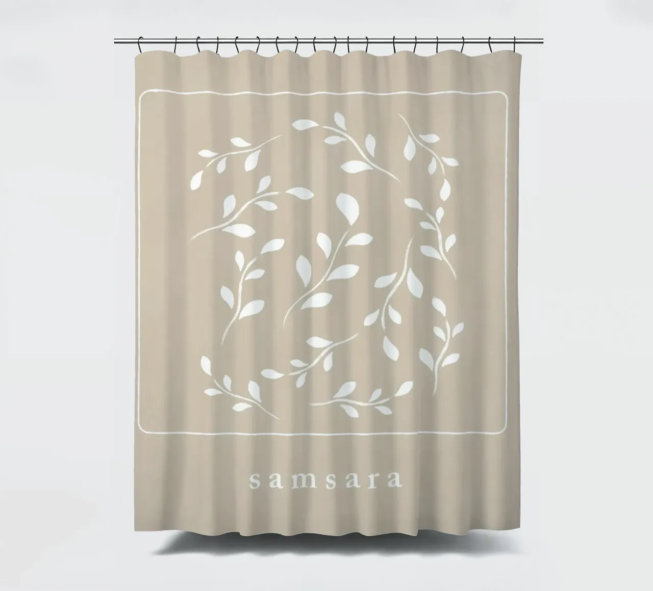 samsara tenda da doccia da natural neutral