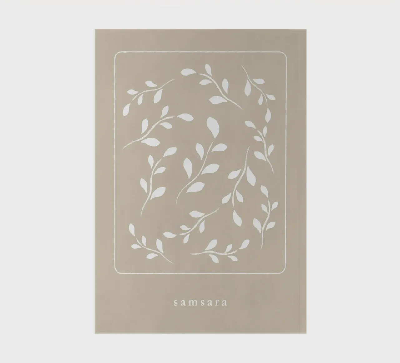 samsara notebook by natural neutral