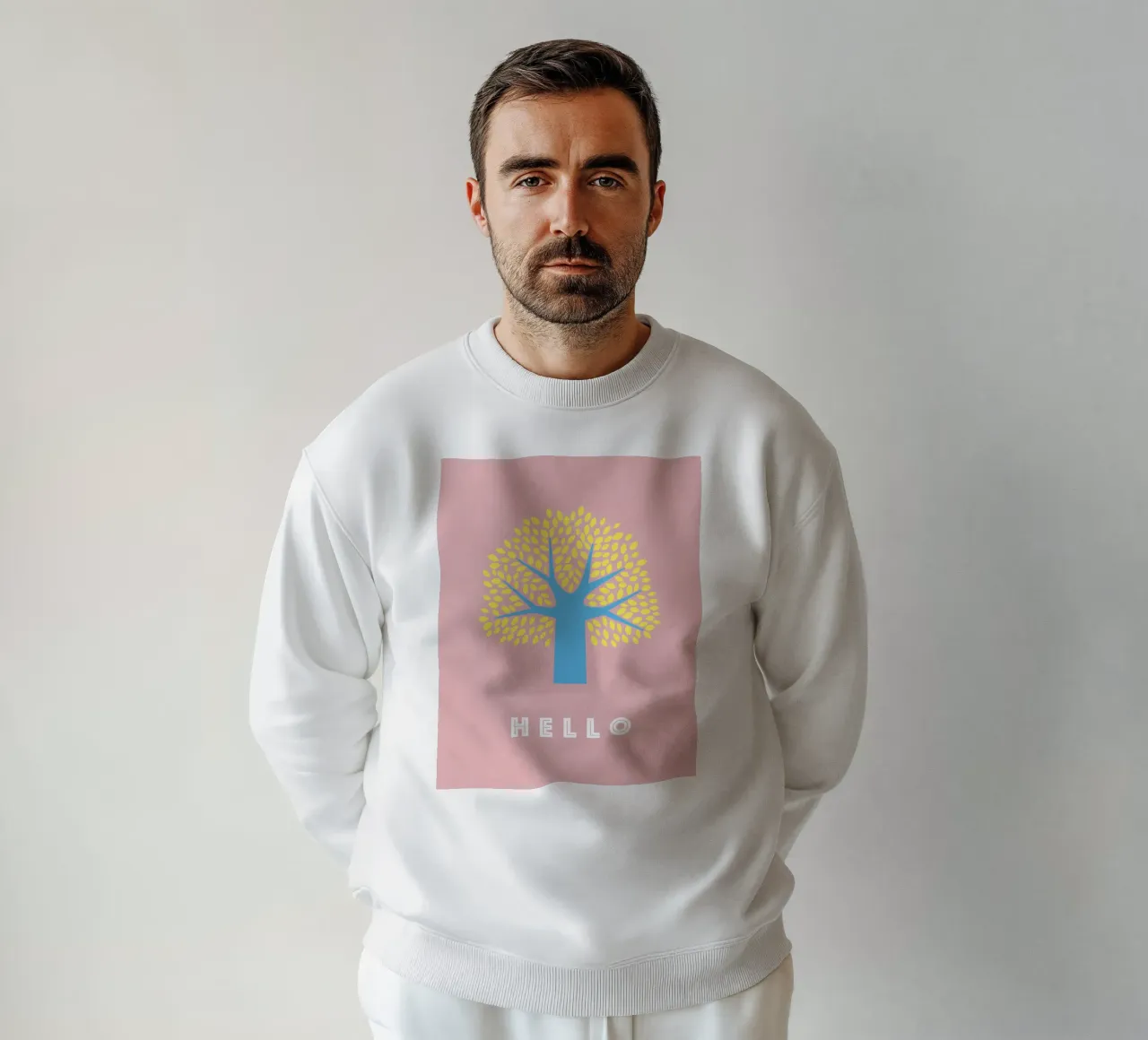 HELLO - NATURE sweatshirt by natural neutral