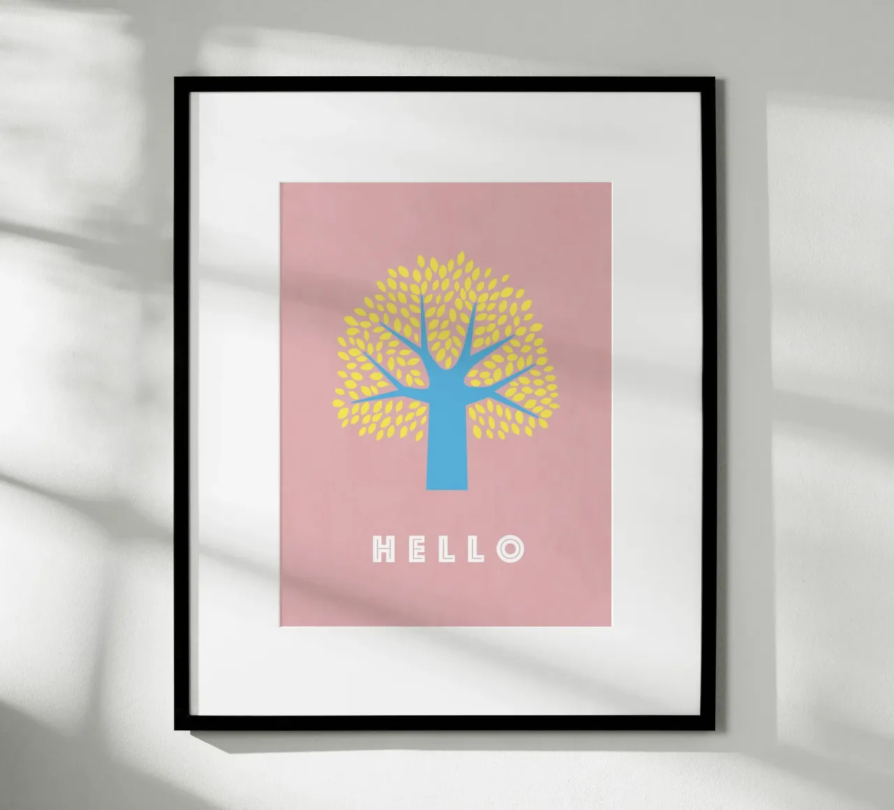 HELLO - NATURE poster da natural neutral