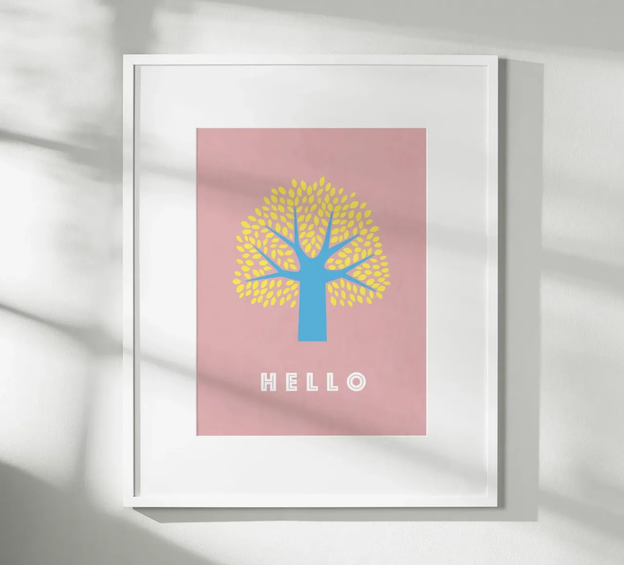 HELLO - NATURE poster da natural neutral