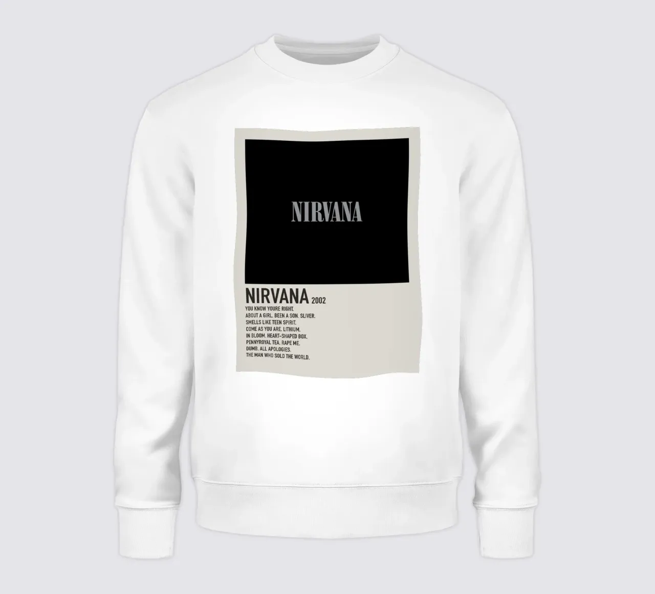 NIRVANA 2002 sweat de SoundStudio