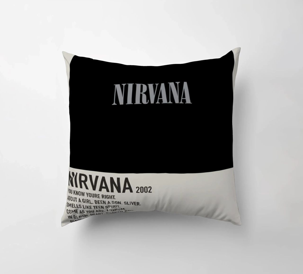 NIRVANA 2002 cuscino da SoundStudio