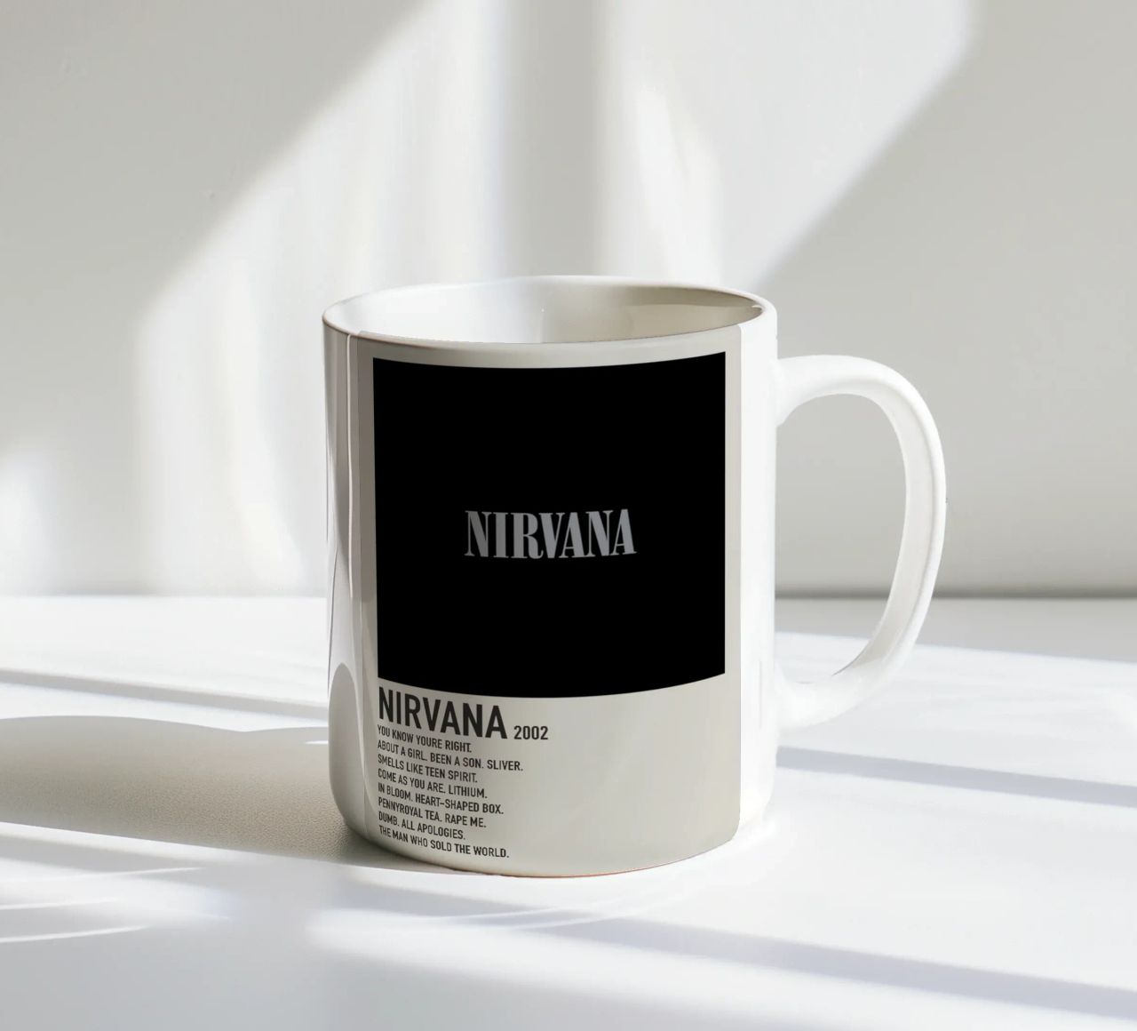 NIRVANA 2002 tazza in ceramica da SoundStudio