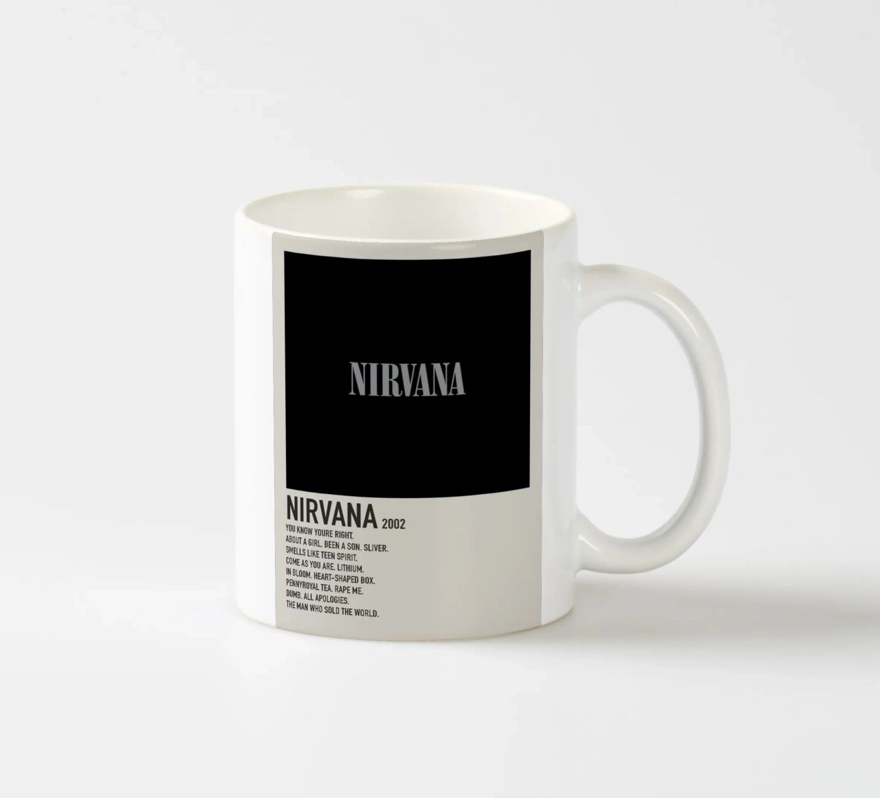NIRVANA 2002 tazza in ceramica da SoundStudio