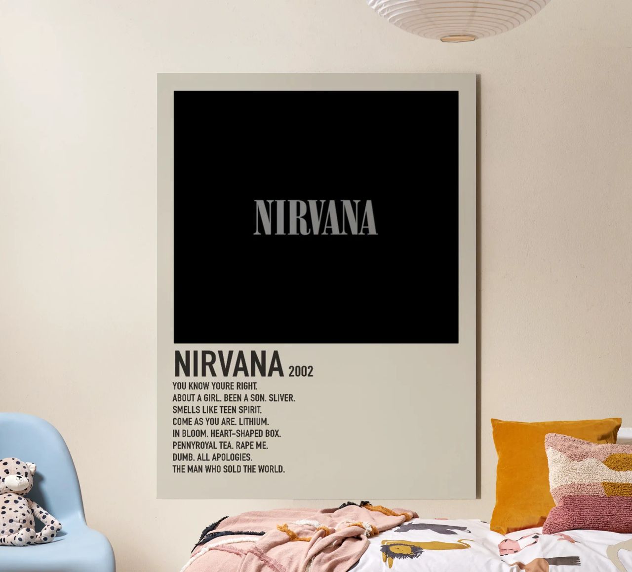 NIRVANA 2002 alluminio dibond da SoundStudio