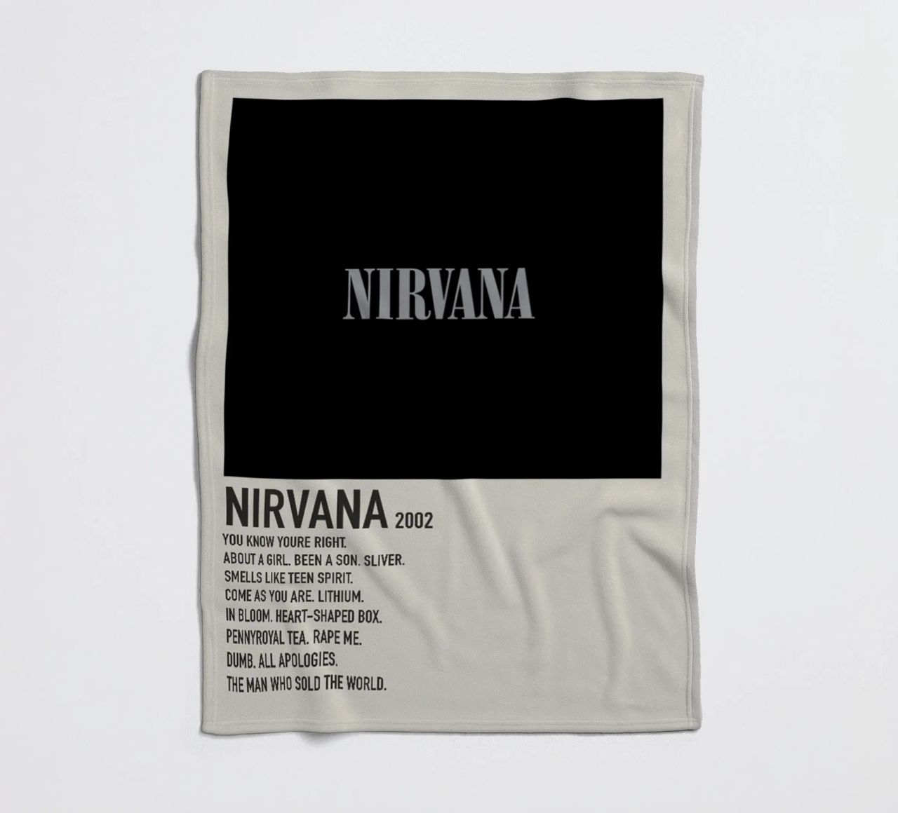 NIRVANA 2002 coperta in pile da SoundStudio