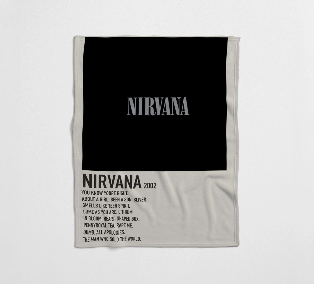 NIRVANA 2002 coperta in pile da SoundStudio
