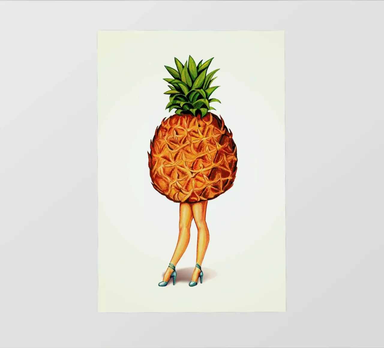 Fruit Stand - Pineapple pellicola backlit da Kelly Gilleran