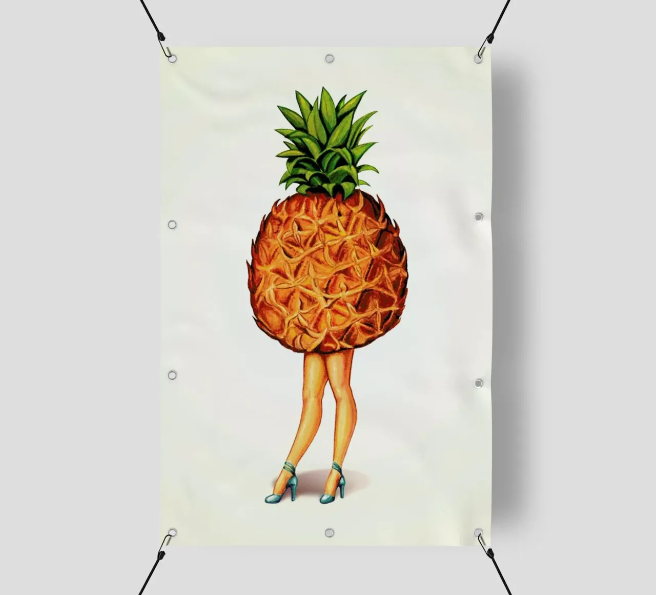 Fruit Stand - Pineapple telo in pvc da Kelly Gilleran