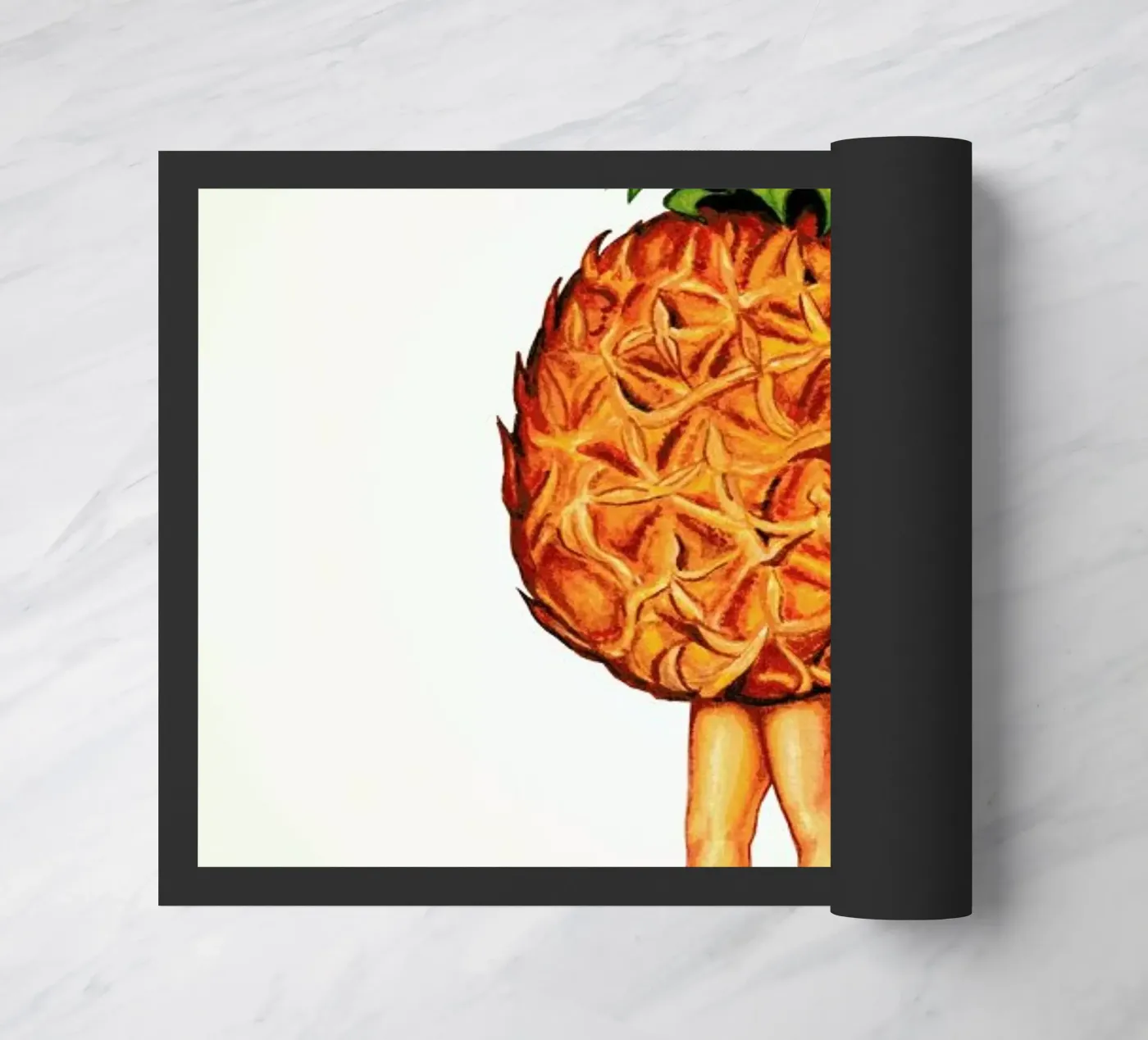 Fruit Stand - Pineapple Fußmatte von Kelly Gilleran