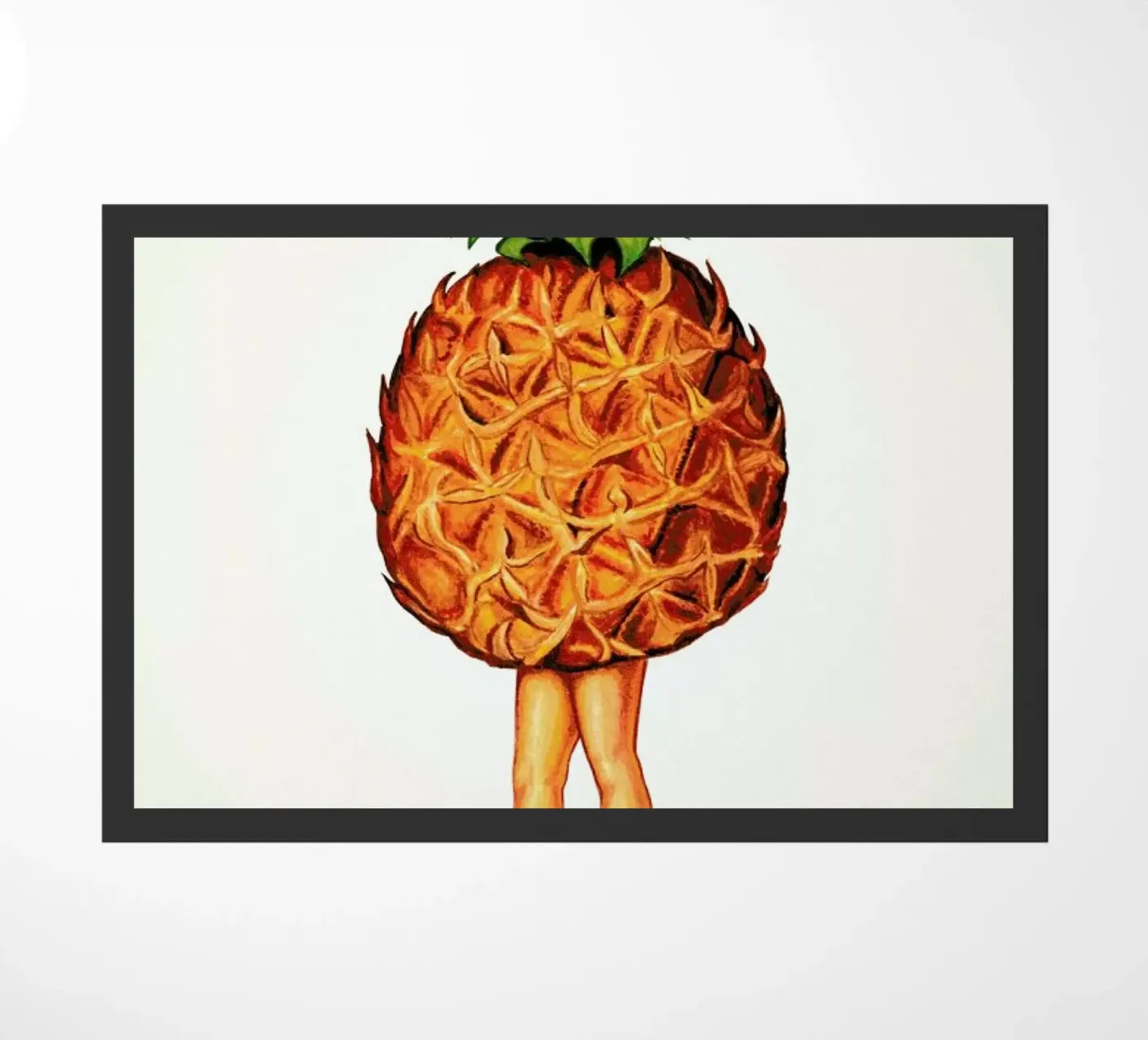 Fruit Stand - Pineapple Fußmatte von Kelly Gilleran