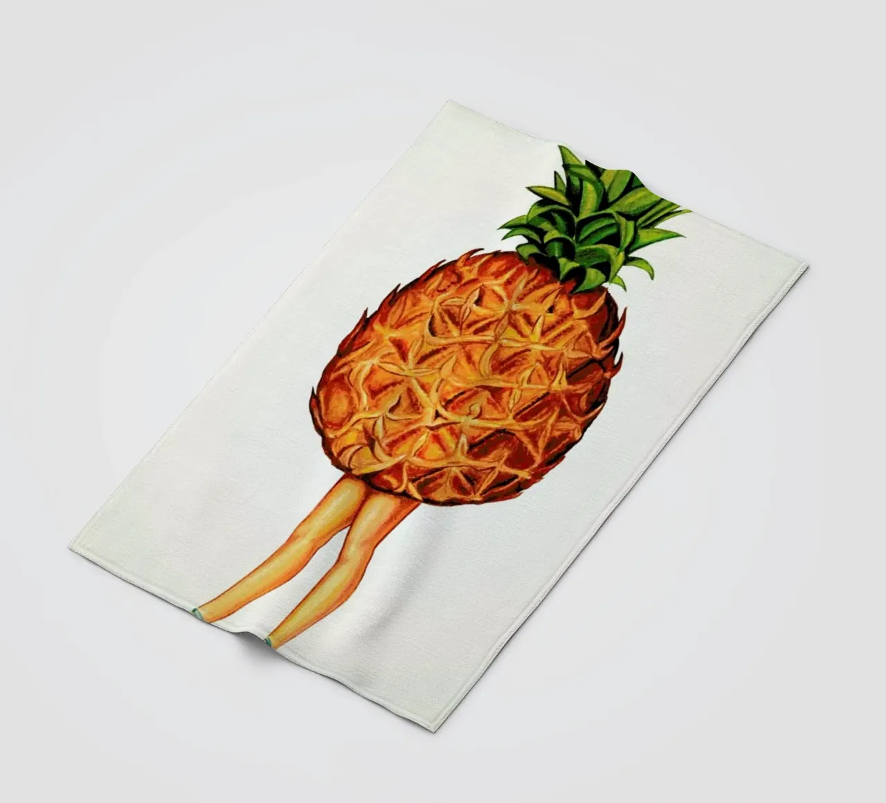 Fruit Stand - Pineapple coperta in pile da Kelly Gilleran