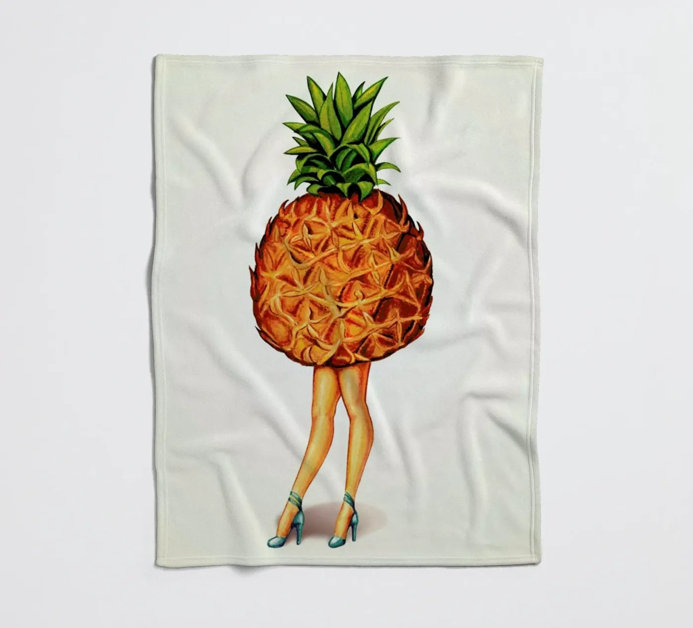 Fruit Stand - Pineapple coperta in pile da Kelly Gilleran
