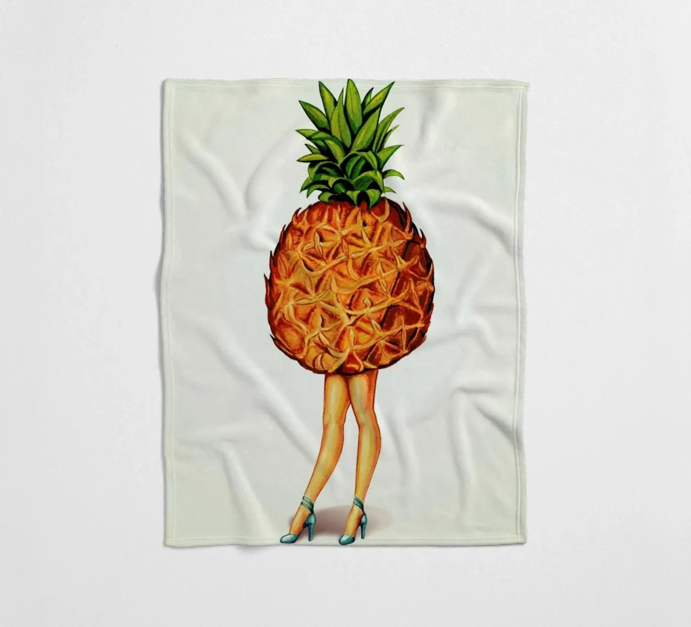 Fruit Stand - Pineapple coperta in pile da Kelly Gilleran