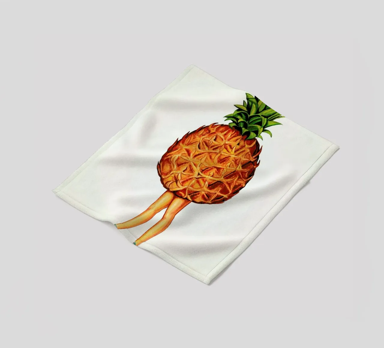 Fruit Stand - Pineapple coperta in pile da Kelly Gilleran