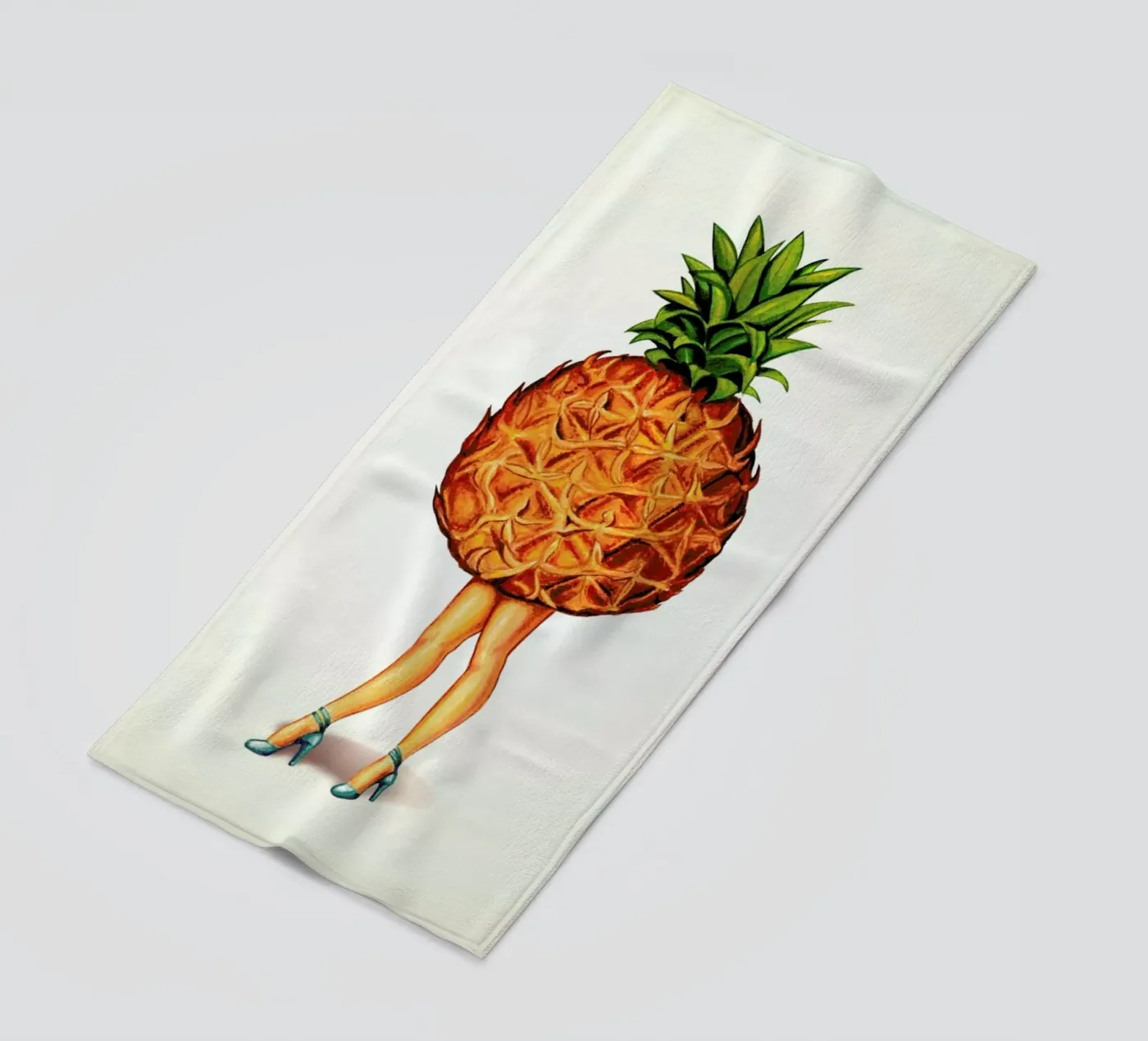 Fruit Stand - Pineapple Strandtuch von Kelly Gilleran