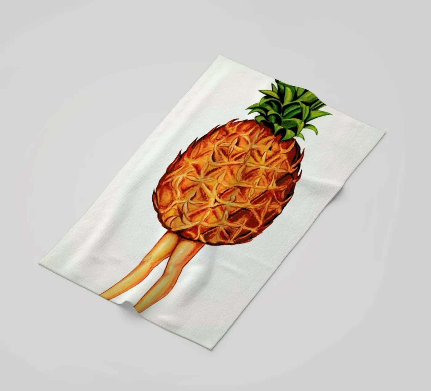 Fruit Stand - Pineapple Strandtuch von Kelly Gilleran