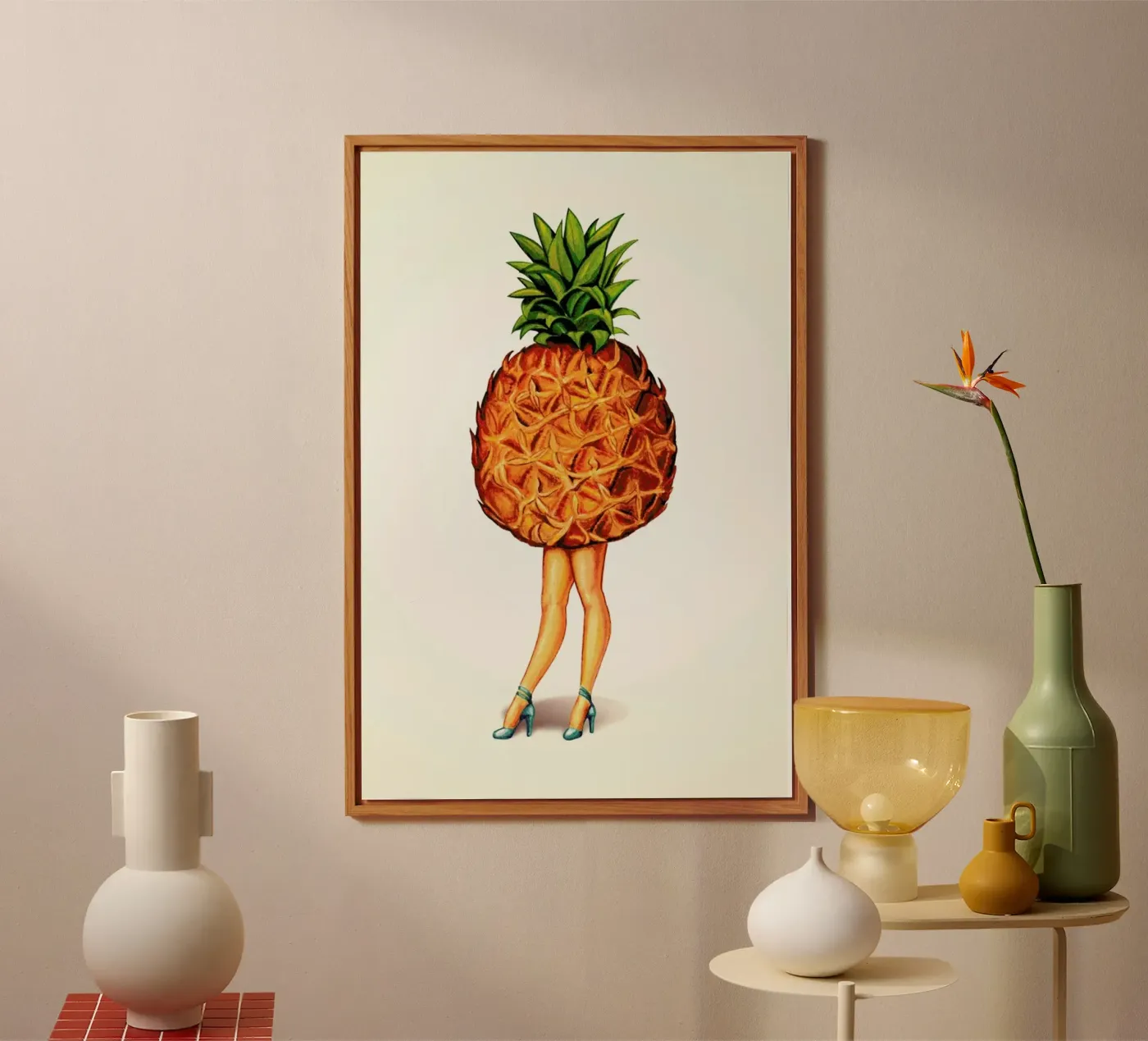 Fruit Stand - Pineapple forex plate by Kelly Gilleran