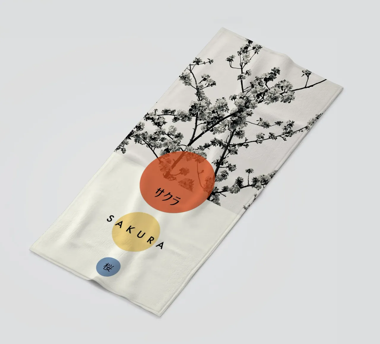 sakura -Japan telo mare da natural neutral