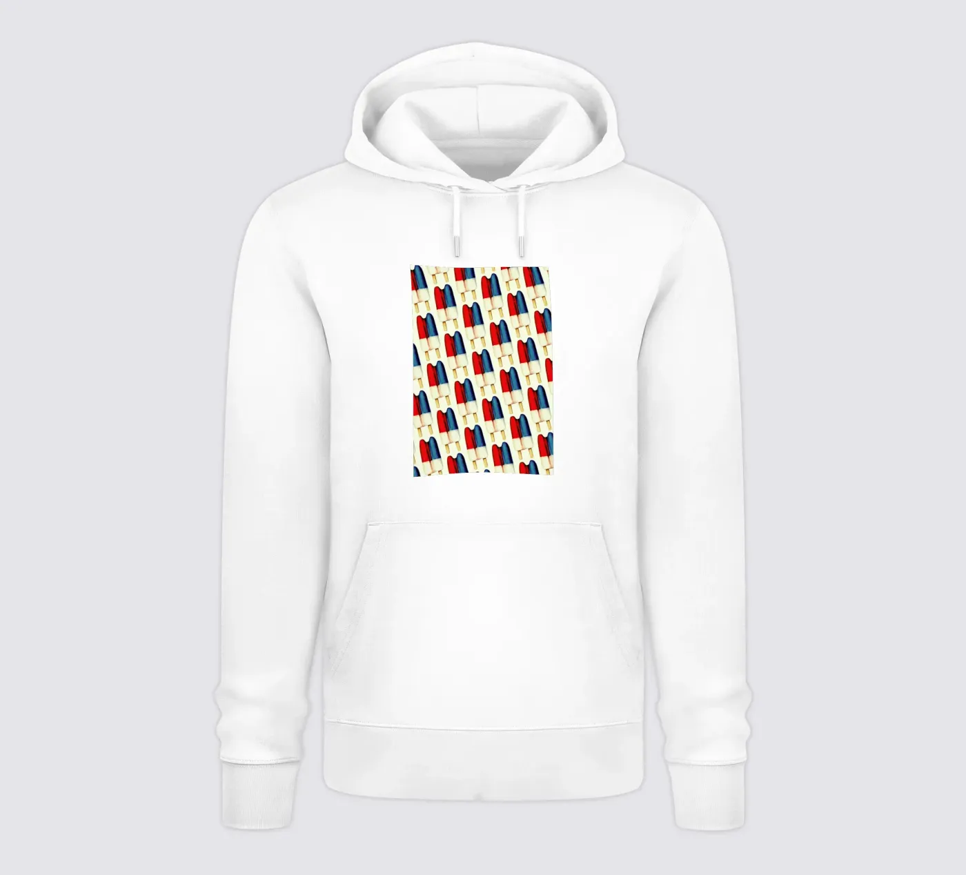 Double Popsicle Pattern hoodie by Kelly Gilleran